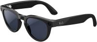 Ray-Ban Headliner (Gen 2) Глянцевый Чёрный с Прозрачно-Сапфировыми Линзами