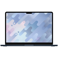 Ноутбук Apple MacBook Air 13" (M4, 10C CPU, 10C GPU, 2025) 24 ГБ, 512 ГБ SSD, Midnight MC6C4, английская раскладка