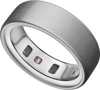 Oura Ring 4 Brushed Silver Size 12