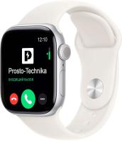 Apple Watch S11 46mm Silver Sport Band Starlight S/M