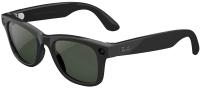 Ray-Ban Wayfarer (Gen 2) Глянцевый Чёрный с Прозрачно-Графитовыми-Зелёными Линзами (Transitions Graph Green)