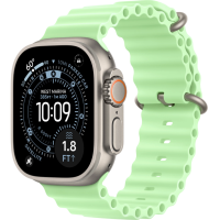 Умные часы Apple Watch Ultra 3 49mm Neon Green Natural Titanium Ocean Band 