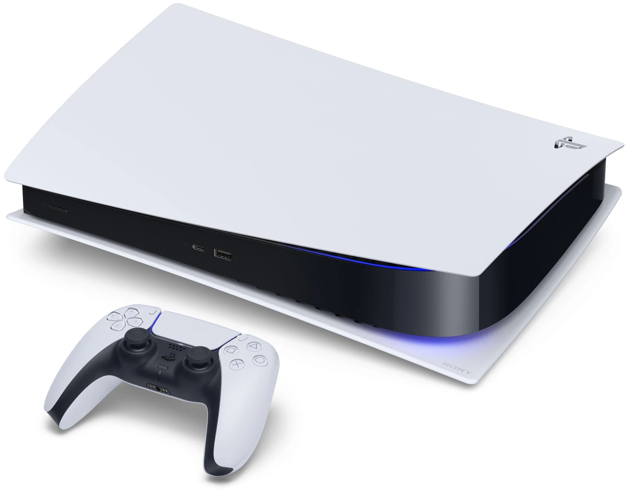Игровая приставка Sony PlayStation 5 Digital Edition 825 ГБ, белый