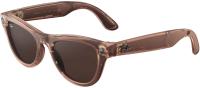 Ray-Ban Skyler (Gen 2) Глянцевый Прозрачно-Коричневый с Прозрачно-Коричневыми линзами