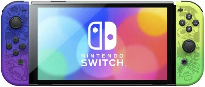 Nintendo Switch OLED 64 gb, без игр, Splatoon 3 Edition