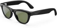 Ray-Ban Skyler (Gen 1) Глянцевый Чёрный с Зелёными линзами