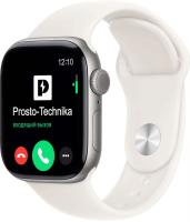 Apple Watch S11 46mm Space Gray Sport Band Starlight S/M