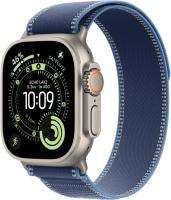 Умные часы Apple Watch Ultra 3, 49 мм, Natural Titanium Bright Blue Trail Loop M/L