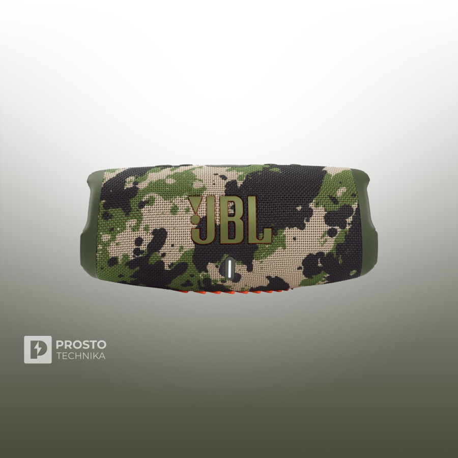 Портативная акустика JBL Charge 5, 40 Вт, камуфляж