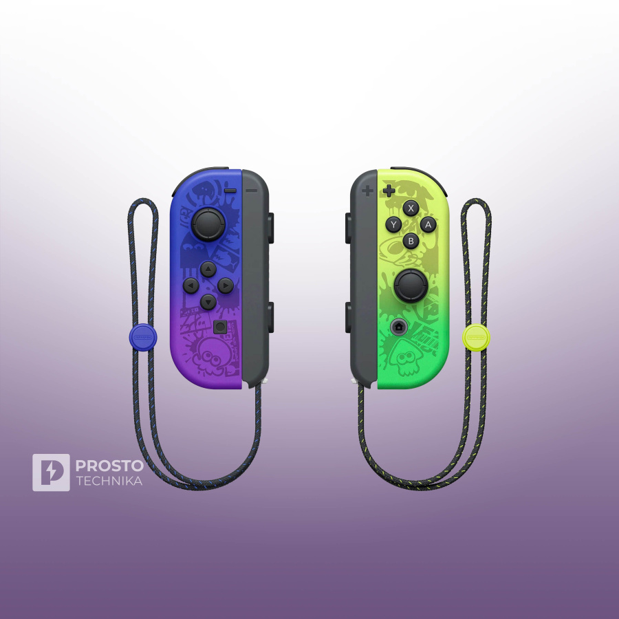 Nintendo Switch OLED 64 gb, без игр, Splatoon 3 Edition