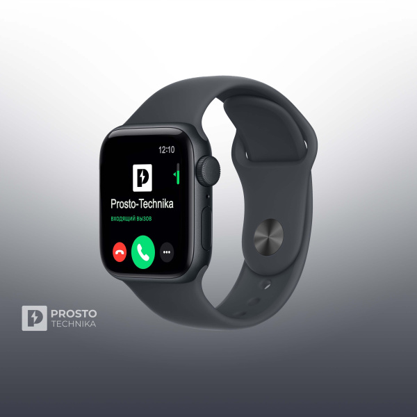 Apple Watch SE 3 40mm Midnight Sport Band Black S/M