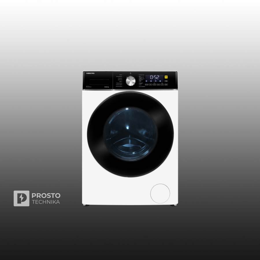 Стиральная машина c сушкой HIBERG i-DDQ8 - 10614 W Стиральная машина c сушкой HIBERG i-DDQ8 - 10614 W