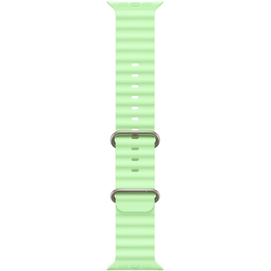 Умные часы Apple Watch Ultra 3 49mm Neon Green Natural Titanium Ocean Band  Умные часы Apple Watch Ultra 3 49mm Neon Green Natural Titanium Ocean Band