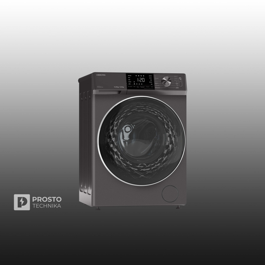 Стиральная машина c сушкой HIBERG i-DDQ6A - 12814 Sd