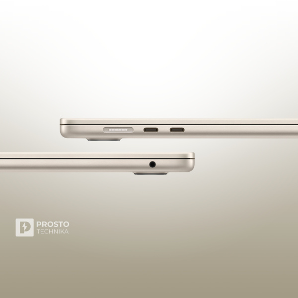 Ноутбук Apple MacBook Air 15" (M3, 8C CPU, 10C GPU, 2024) 16 ГБ, 256 ГБ SSD, Starlight MC9F4 Ноутбук Apple MacBook Air 15" (M3, 8C CPU, 10C GPU, 2024) 16 ГБ, 256 ГБ SSD, Starlight MC9F4