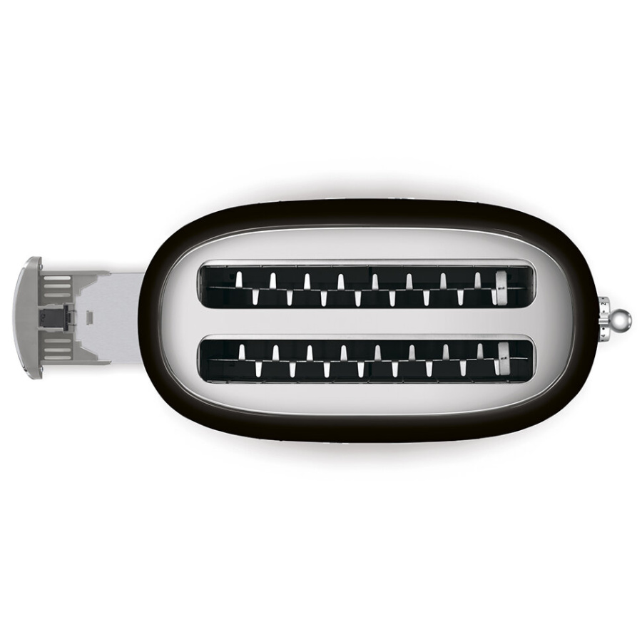 Тостер Smeg TSF02BLEU черный