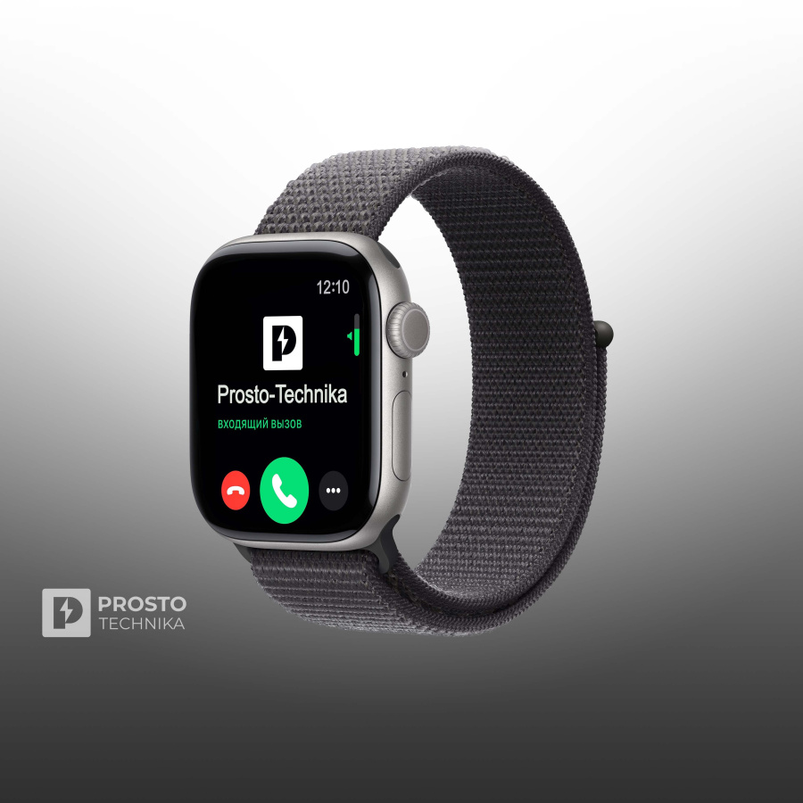 Apple Watch S11 46mm Space Gray Sport Loop Dark Gray