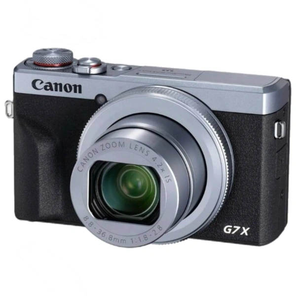 Фотоаппарат Canon PowerShot G7 X Mark III, серебристый