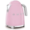 Чайник SMEG KLF03PКEU розовый, 1.7 л , 2400 Вт