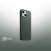 iPhone 15 FineWoven Case with MagSafe - Evergreen