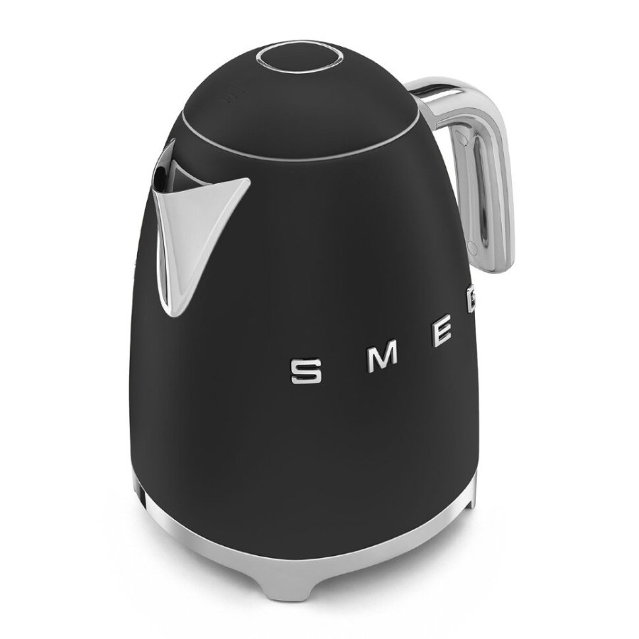 Чайник электрический SMEG KLF03BLMEU / мощность 2400 Вт / черный матовый