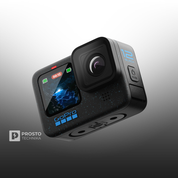 Экшн-камера GoPro HERO12 Black, 27.6МП, 1720 мА·ч