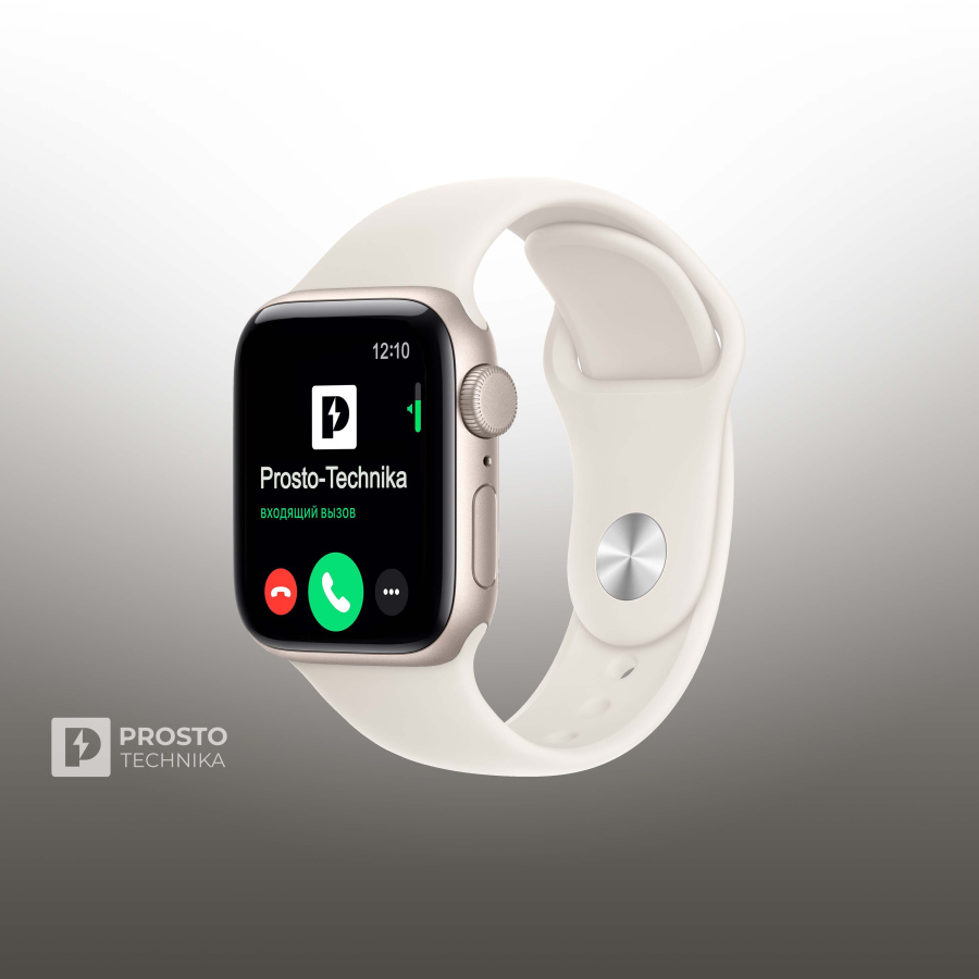 Apple Watch SE 3 40mm Starlight Sport Band Starlight, M/L