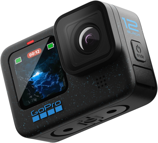 Экшн-камера GoPro HERO12 Black, 27.6МП, 1720 мА·ч