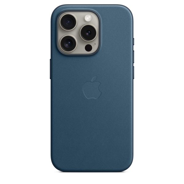 iPhone 15 Pro FineWoven Case with MagSafe - Pacific Blue