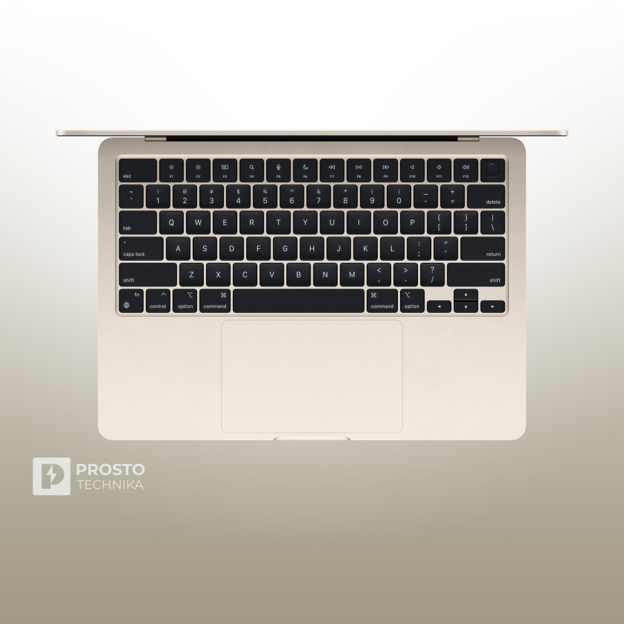 Ноутбук Apple MacBook Air 15" (M4, 10C CPU, 10C GPU, 2025) 16 ГБ, 512 ГБ SSD, Starlight MW1K3, английская раскладка