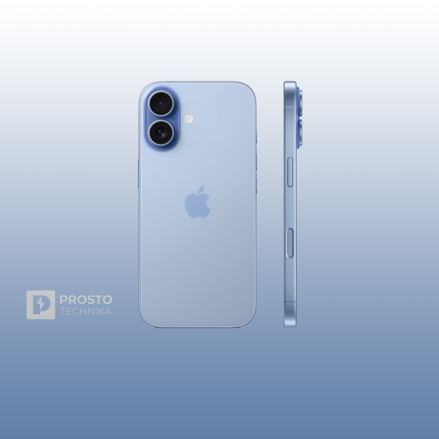 Смартфон Apple iPhone 17 256GB Mist Blue, Dual: nano SIM + eSIM