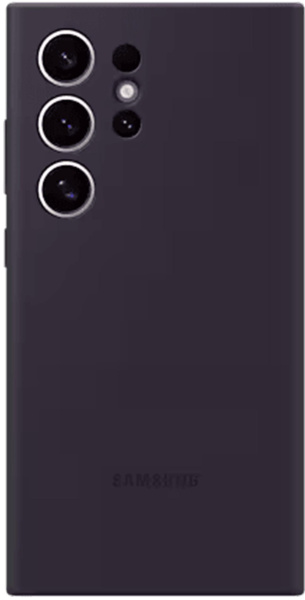 Samsung Galaxy S24 Ultra Silicone Case - Тёмно-фиолетовый
