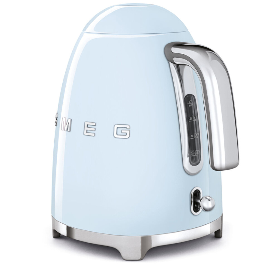 Чайник SMEG KLF03PBEU, пастельный голубой, 1.7 л , 2400 Вт