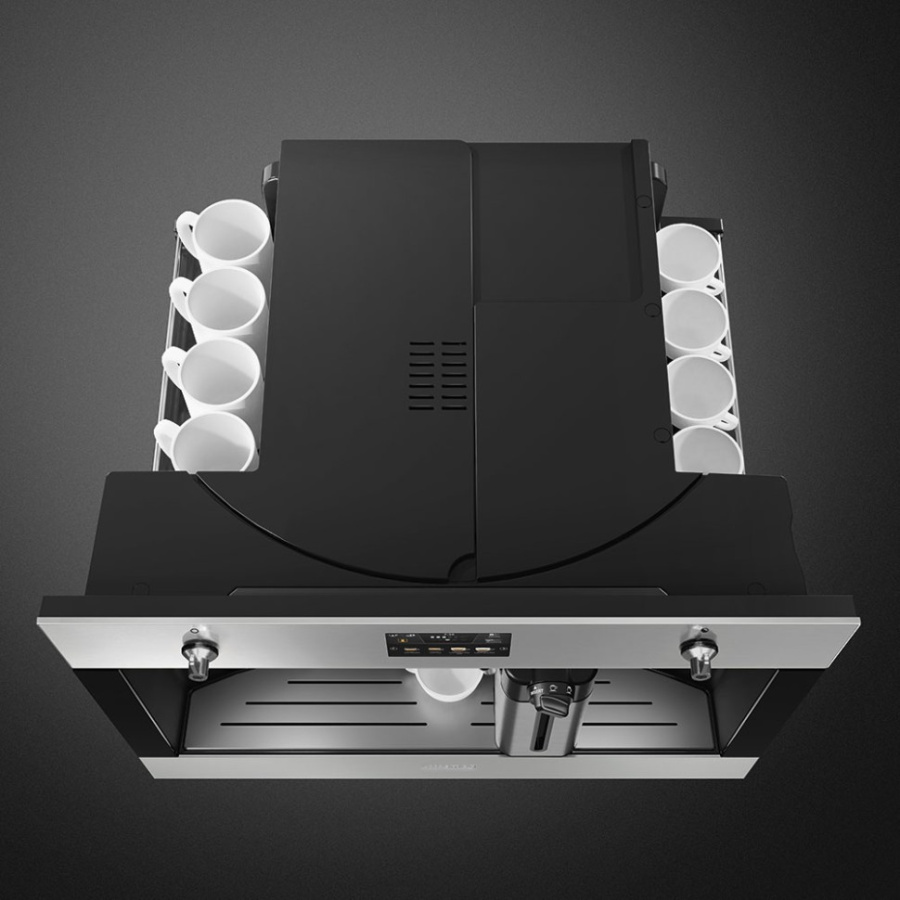 Встраиваемая кофемашина SMEG CMS4303XRU нержавеющая сталь