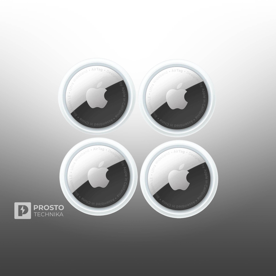 Поисковый трекер Apple AirTag (4 шт.)