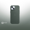 iPhone 15 FineWoven Case with MagSafe - Evergreen