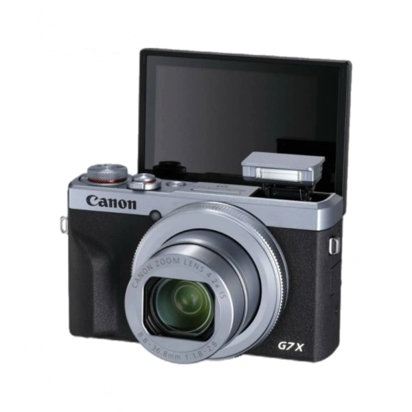 Фотоаппарат Canon PowerShot G7 X Mark III, серебристый