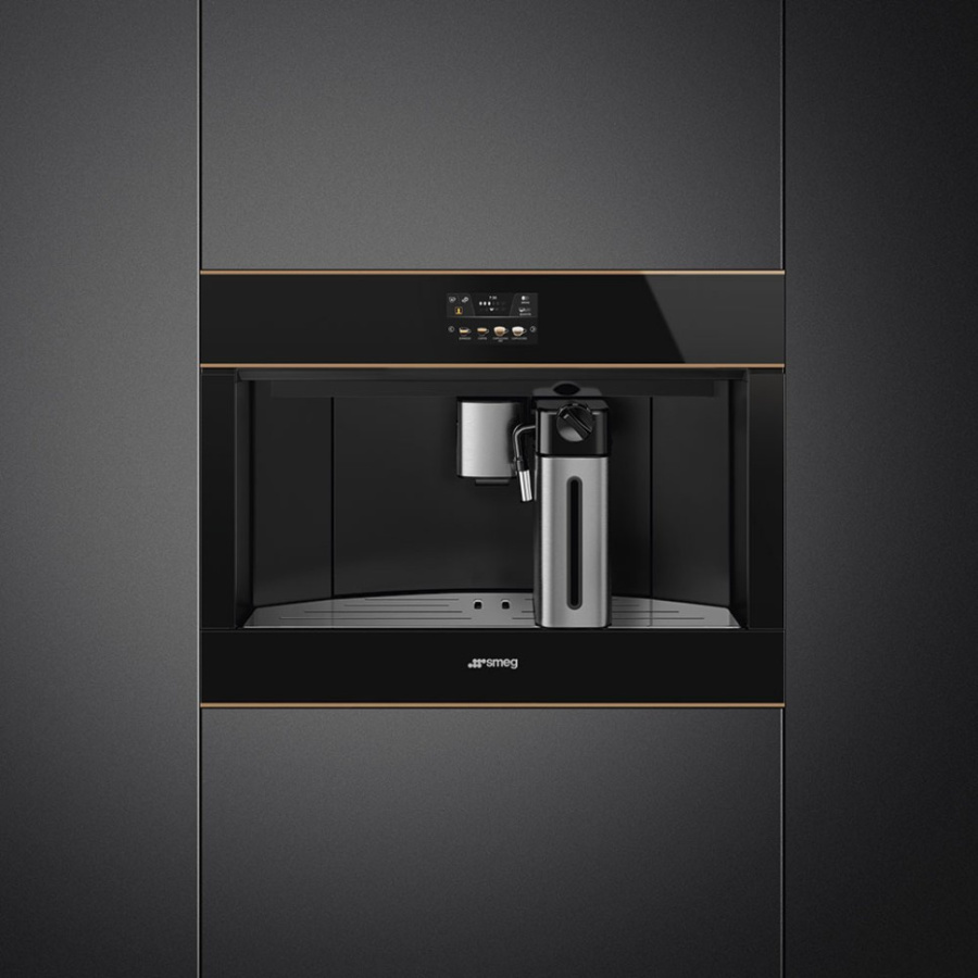 Встраиваемая кофемашина SMEG CMS4604NRRU черный
