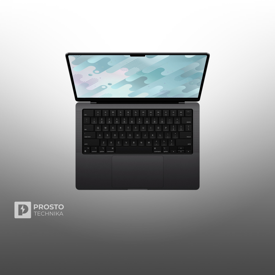 Ноутбук Apple MacBook Pro 14 (2024) M4 10c CPU, 10c GPU/16Gb/512Gb SSD  Space Black (MW2U3)