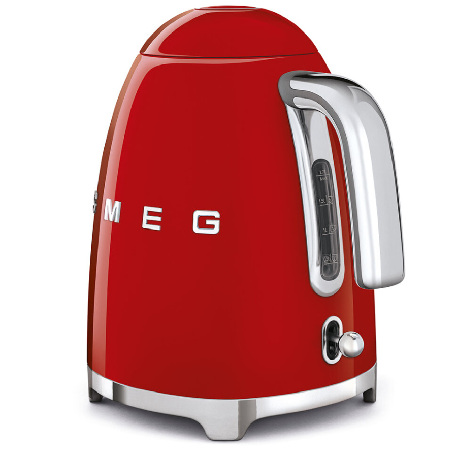 Чайник Smeg KLF03RDEU красный, 1.7 л, 2400 Вт