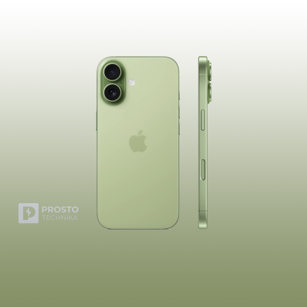 Смартфон Apple iPhone 17 512GB Sage, Dual: nano SIM + eSIM