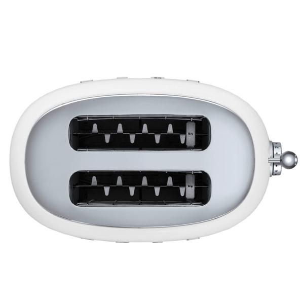 Тостер на 2 ломтика, Белый Smeg TSF01WHEU