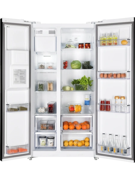 Холодильник HIBERG RFS-650DX NFGW inverter