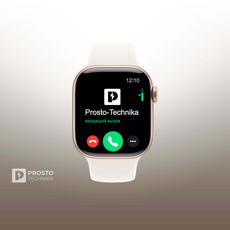 Apple Watch S11 42mm Rose Gold Sport Band Starlight M/L