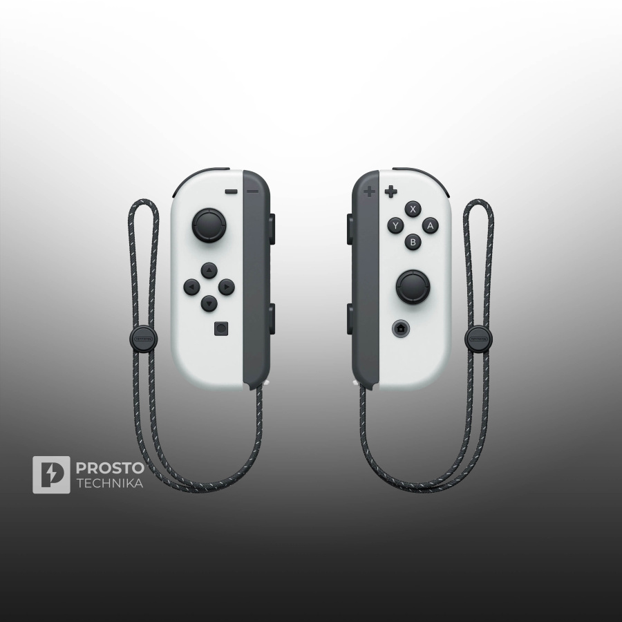 Nintendo Switch OLED 64 gb, без игр, White