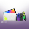 Nintendo Switch OLED 64 gb, без игр, Splatoon 3 Edition