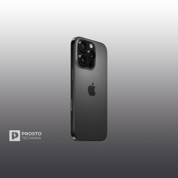 Смартфон Apple iPhone 16 Pro 1 Tb eSim Black Titanium