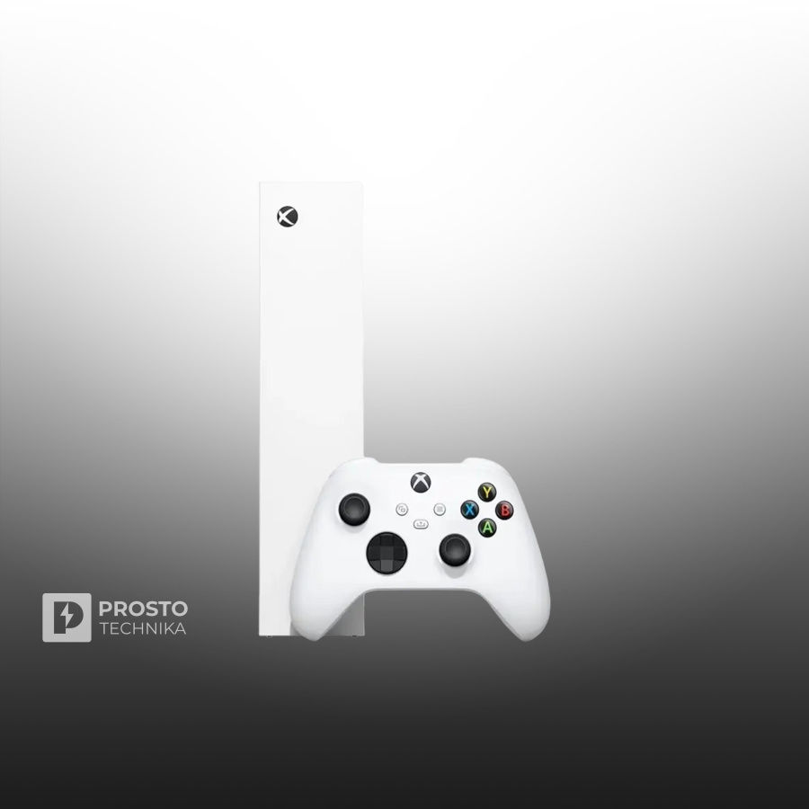 Игровая приставка Microsoft Xbox Series S 512 ГБ SSD, белый черный