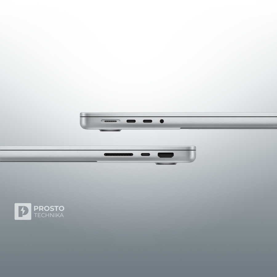 Ноутбук Apple MacBook Pro 14 (2024) M4 10c CPU, 10c GPU/16Gb/1Tb SSD Silver (MW2X3) Ноутбук Apple MacBook Pro 14 (2024) M4 10c CPU, 10c GPU/16Gb/1Tb SSD Silver (MW2X3)